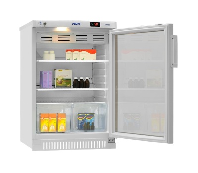 Pozis ХФ-140-1 Тонированное стекло — Холодильник фармацевтический